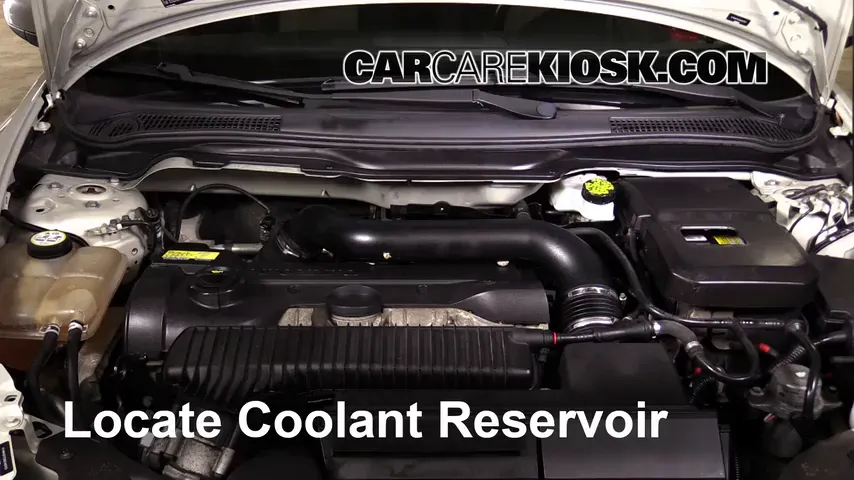 2008 Volvo C30 T5 2.5L 5 Cyl. Turbo Coolant (Antifreeze) Flush Coolant